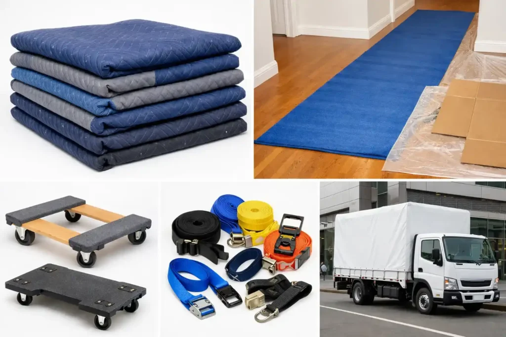 Equipment We Use for Safe Moving in Dubai Marina