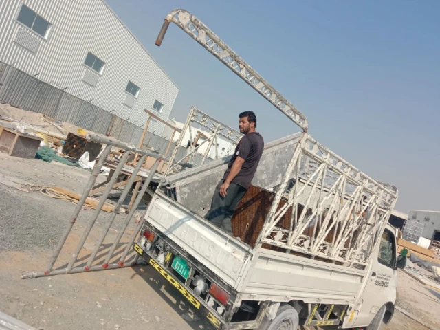 Professional movers and packers in JVC using specialized moving equipment and transport vehicles for safe relocations